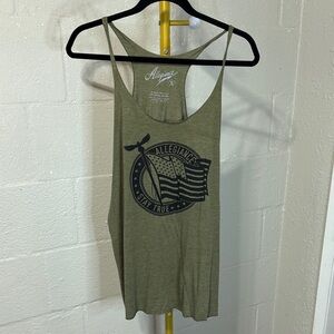 Olive Women's Graphic Tank Top